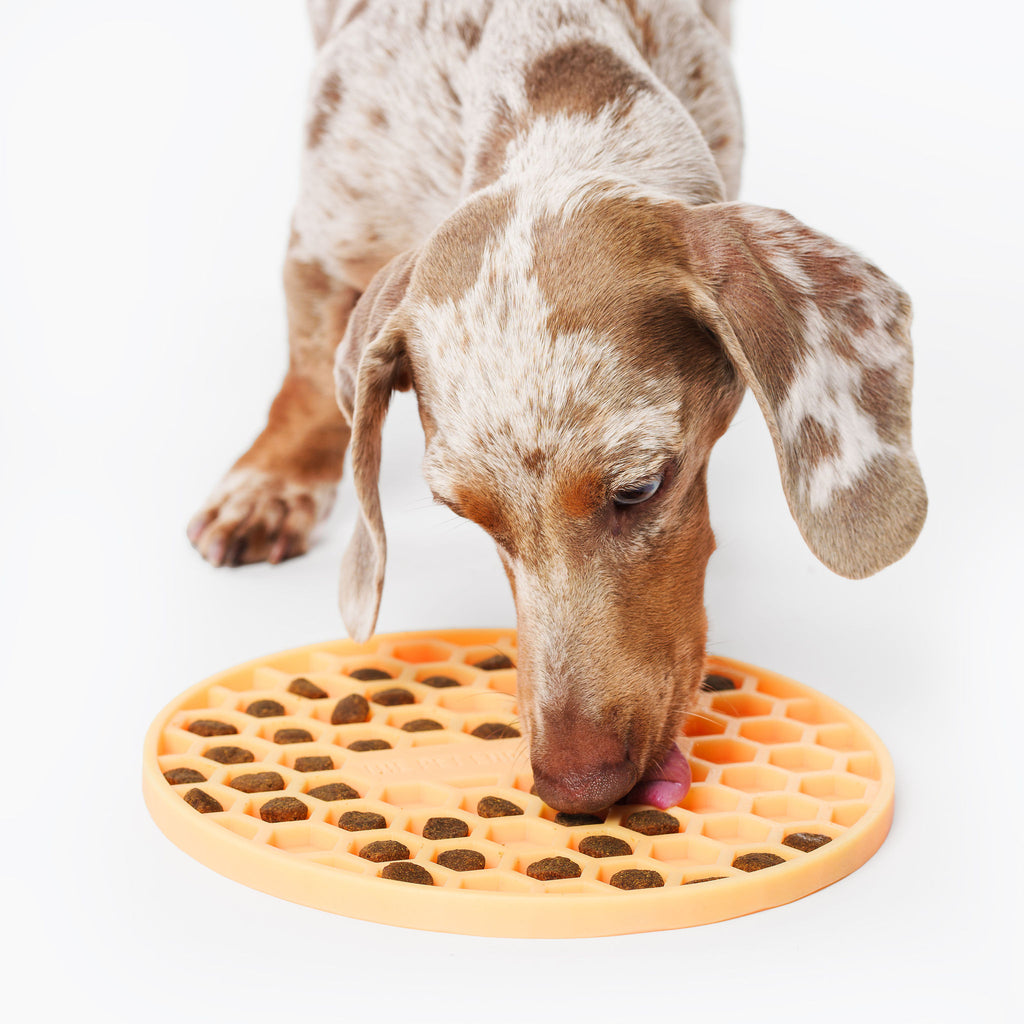 Lick Mat - Peach by The Pet Enrichment Co.