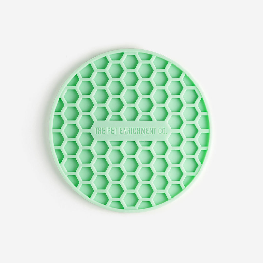 Lick Mat - Light Green by The Pet Enrichment Co.
