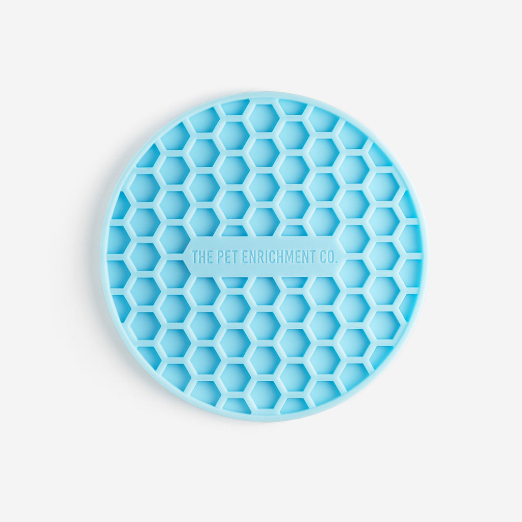 Lick Mat - Light Blue by The Pet Enrichment Co.
