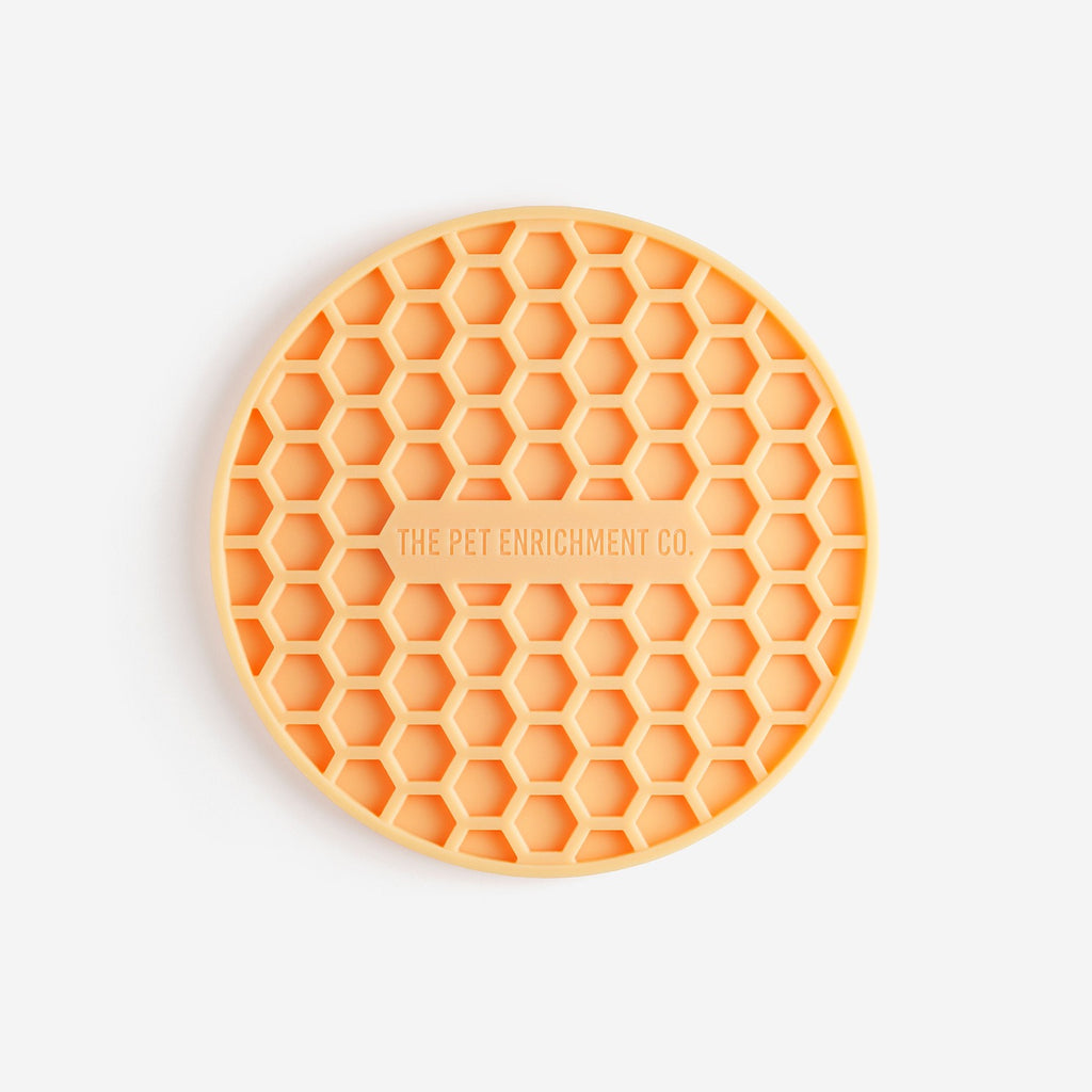 Lick Mat - Peach by The Pet Enrichment Co.