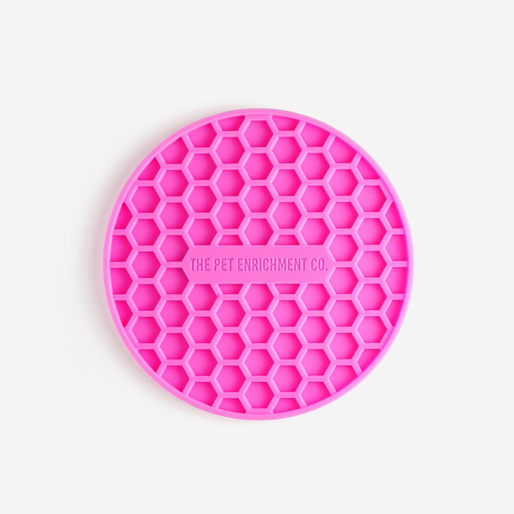 Lick Mat - Pink by The Pet Enrichment Co.
