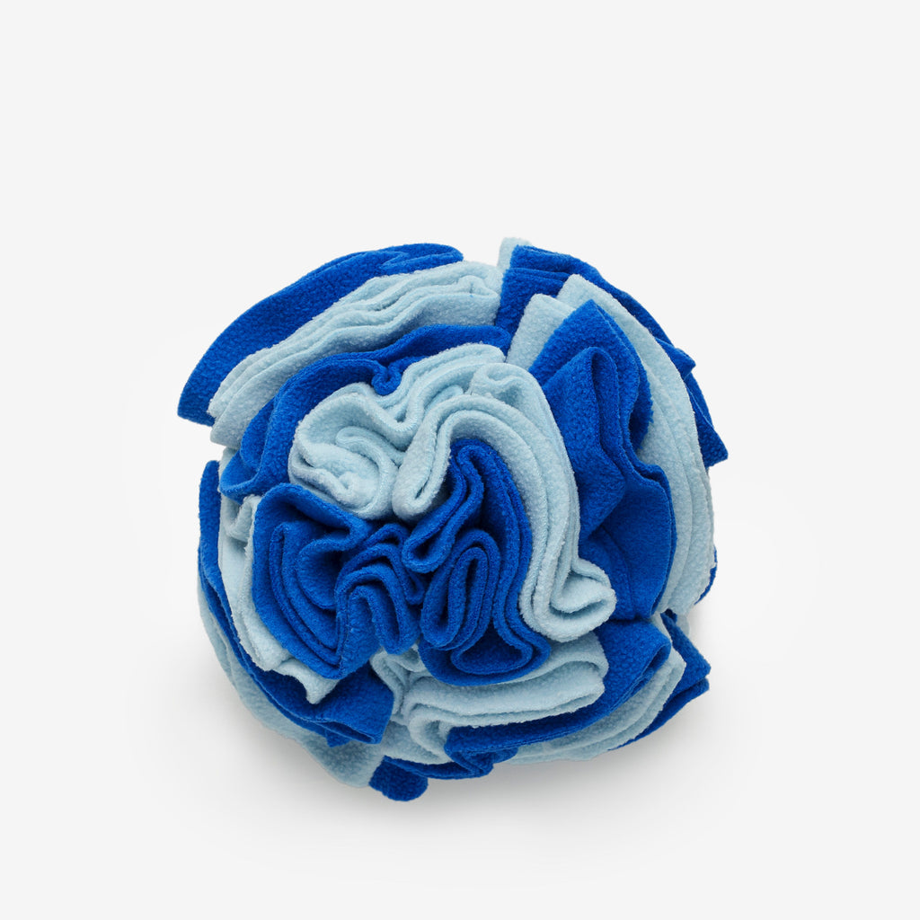 Pet Snuffle Ball - Blue | Pet Enrichment Toys Australia