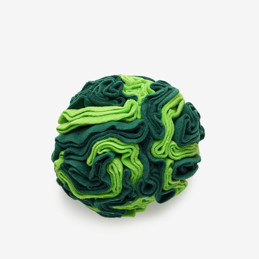 Pet Snuffle Ball -Green | Pet Enrichment Toys Australia